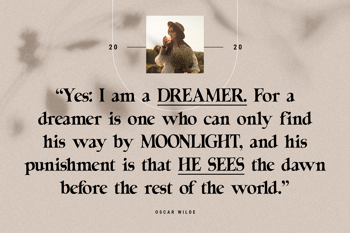 Lumière - Modern Display Serif Font, a Serif Font by SilverStag Type Foundry (Photo 14 of 15)
