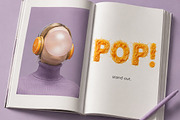 Orange Burst Font, a Sans Serif Font by Handmadefont (Thumbnail 8 of 13)
