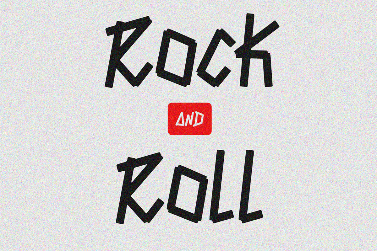Denjasa Rocks Decorative Font, a Handwritten Font by ENATIVE (Photo 5 of 5)
