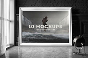 Poster Frame Mockup Set 2, a Print Template by Best Pixels™ (Thumbnail 1 of 6)