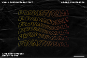 25 Illustrator text effects Kinetic, a Layer Style Add-On by MarioPanDeliver (Thumbnail 2 of 10)