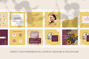 60 Instagram Post & Stories - CANVA, a Social Media Template by Tegefeldt Design (Thumbnail 3 of 8)
