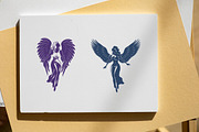 18 Heavenly Winged Goddess, an Illustration by jongcreative (Thumbnail 2 of 4)