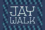 Jaywalk, a Font by Satchel & Sage (Thumbnail 1 of 5)