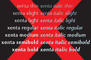 Xenta Sans fonts, a Sans Serif Font by Wiescher Design (Thumbnail 5 of 8)