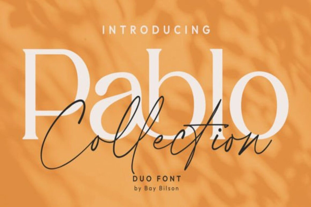 Pablo Collection, a Serif Font by Muwatta Studio (Photo 1 of 6)