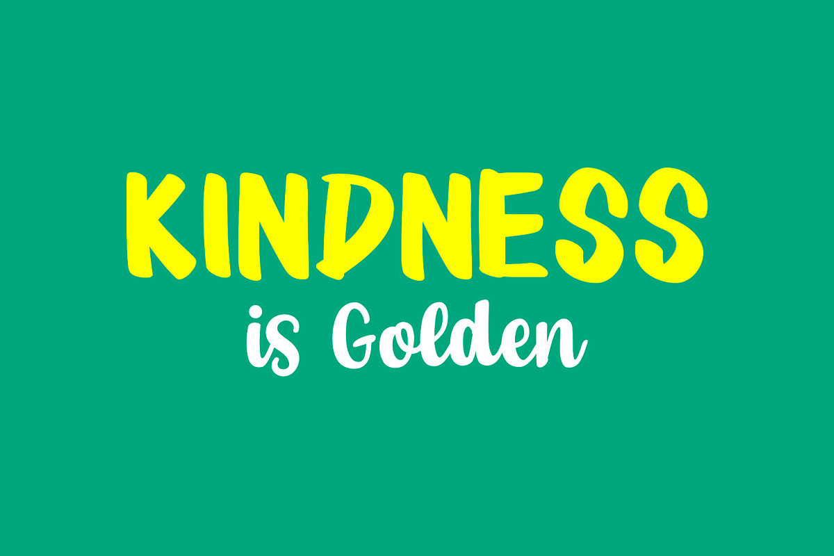 ROUGHLINE | Fun Display Font, a Handwritten Font by Yuby Creative (Photo 3 of 6)