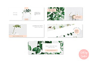 Blush Facebook Cover Pack, a Social Media Template by Bold Leap Creative (Thumbnail 5 of 5)