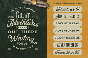 Great Adventurer Font Bundle