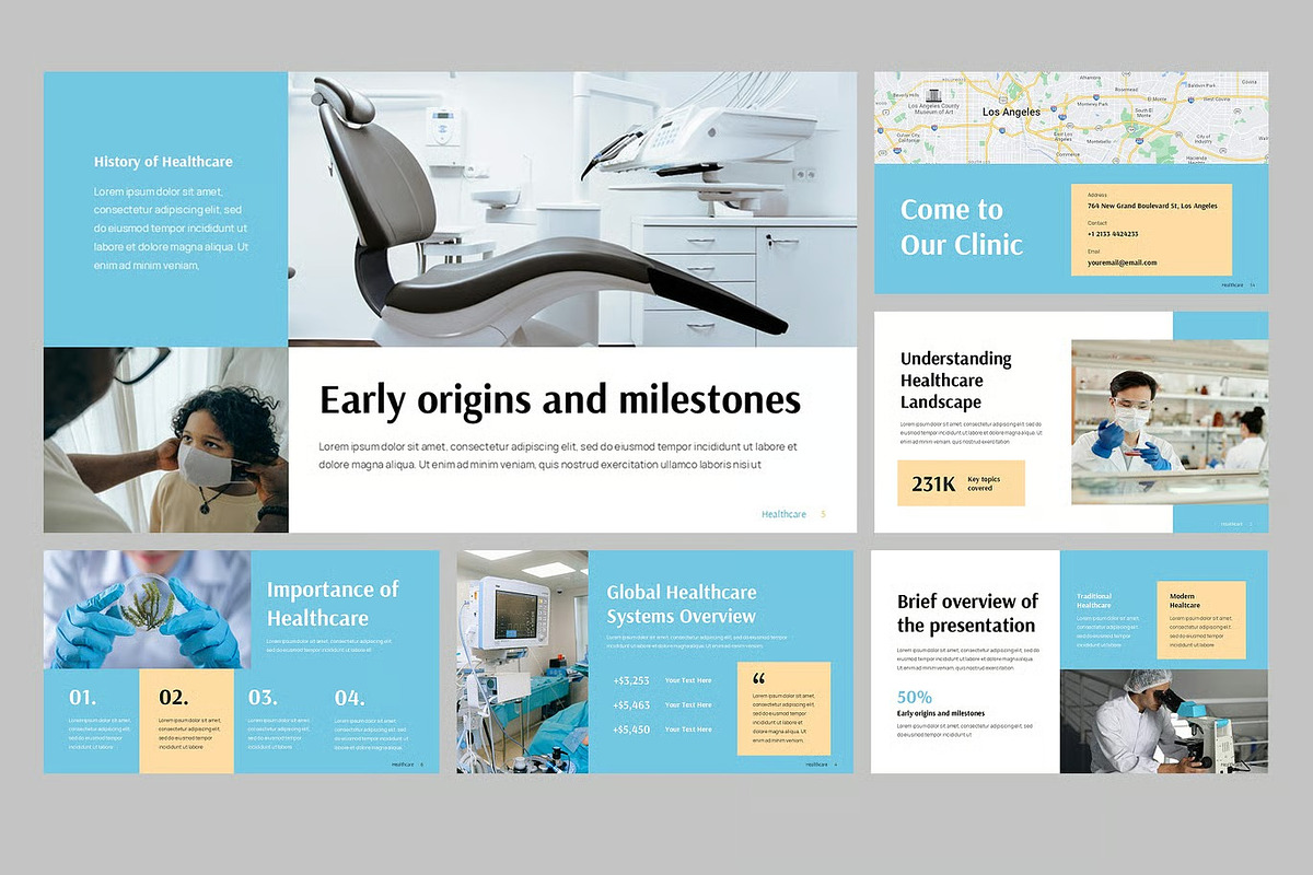 Healthcare Google Slides, Powerpoint, a Presentation Template by Fit-tee (Photo 4 of 4)