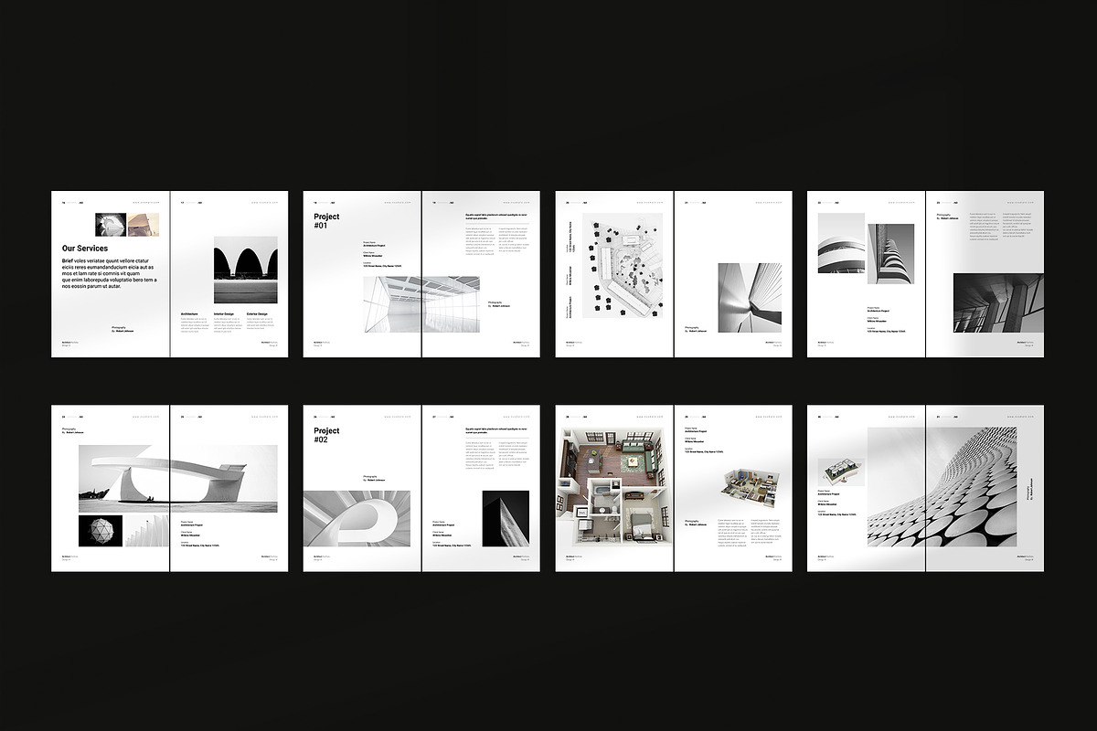 Architecture Portfolio Template, a Brochure Template by TemplateFolio-Shop (Photo 23 of 25)