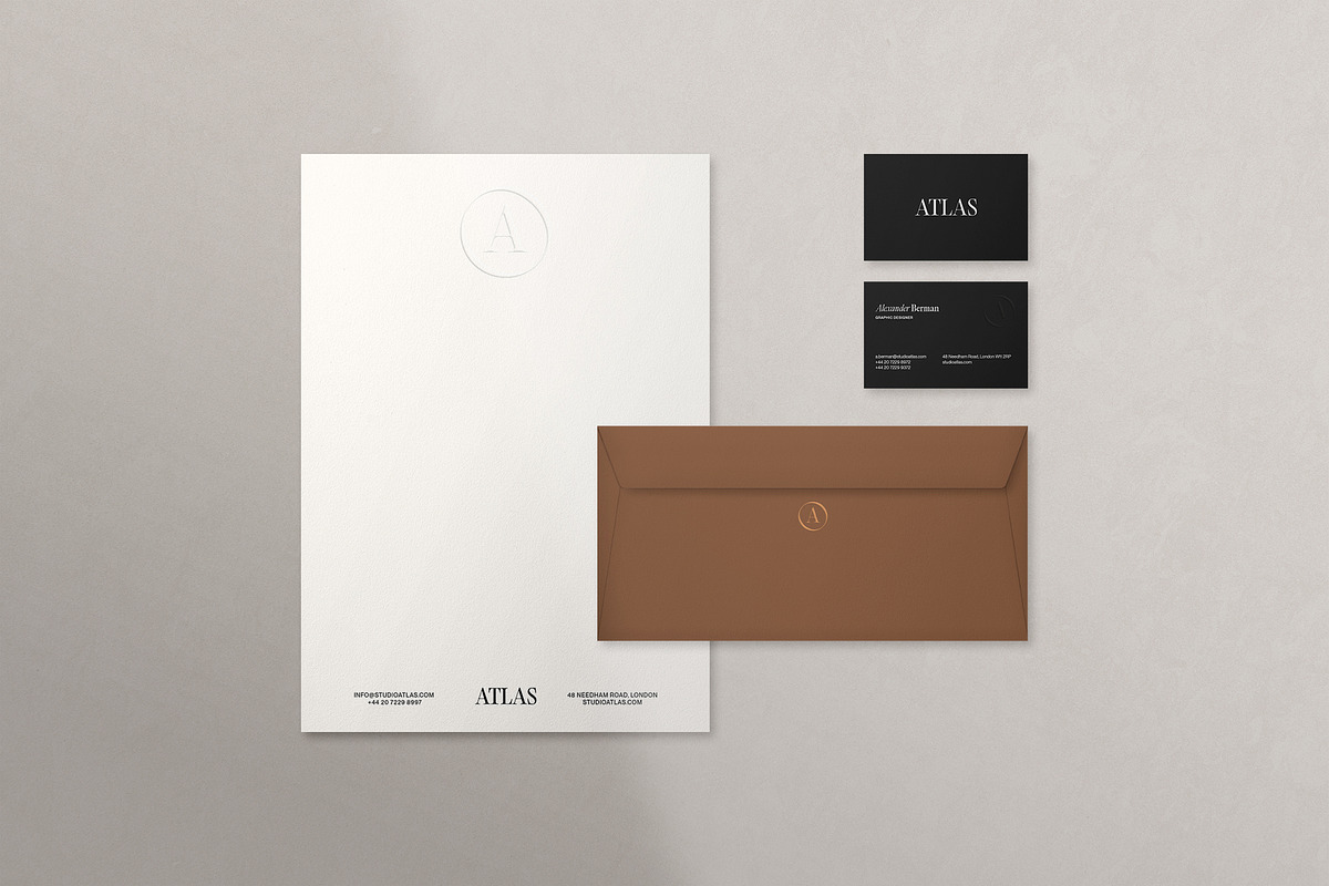 ATLAS / Branding Mockup Kit, a Books & Magazine Mockup by Studio Dara (Photo 12 of 23)