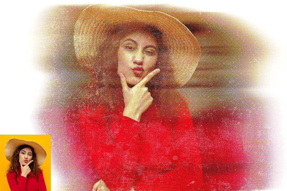 Cinematic Halftone Motion FX, an Action Add-On by Studio Retouch (Photo 10 of 13)