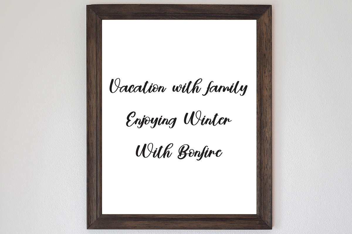Boba | Script Font, a Script Font by Scratchones (Photo 3 of 8)