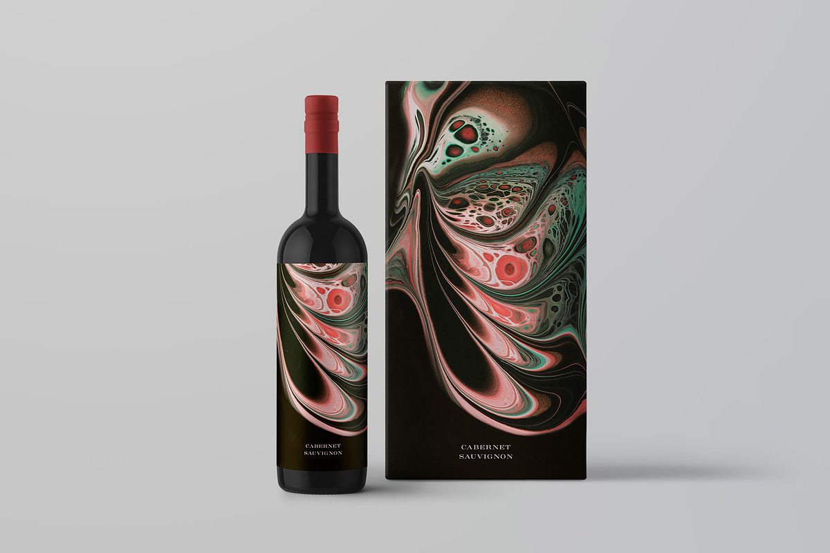 Viscosity: Fluid Acrylic Textures, a Texture Graphic by Chroma Supply (Photo 3 of 18)