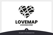 Love Map Logo Template, a Branding & Logo Template by LOGOMAGINE (Thumbnail 10 of 16)