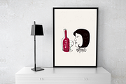 Modern wine collection, a Food Illustration by Tkoko vectors & patterns (Thumbnail 7 of 15)