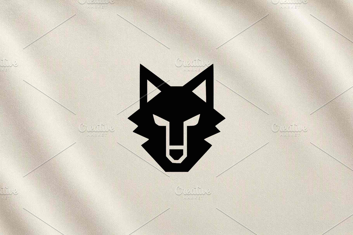 Wolf Head Vector Logo, a Branding & Logo Template by Vectorium Studio (Photo 3 of 4)
