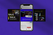 Hype Content Puzzle Instagram Feed, a Social Media Template by Azruca (Thumbnail 3 of 6)