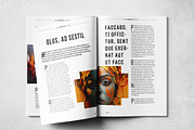 Magazine Print Layout, a Magazine Template by Grkic Creative (Thumbnail 4 of 13)