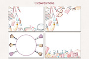 Makeup, Skincare, Self-Care, a Healthcare Illustration by Vaniuta_Art (Thumbnail 7 of 16)