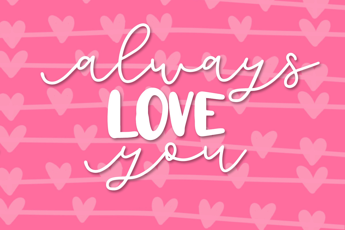 Totally Lovely - A Font Pair preview 6