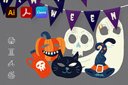 Halloween Party Pack, a Templates & Theme by Kida (Thumbnail 4 of 4)