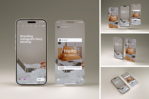 Branding Instagram Story Mockup