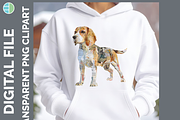 Mixed Media Dog Clipart Bundle PNG, an Animal Illustration by Enliven Designs (Thumbnail 2 of 8)