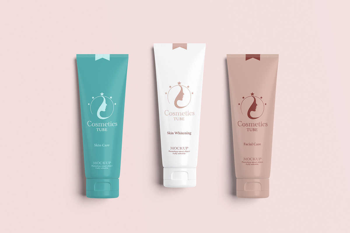 Cosmetics Tube Mockup, a Packaging Mockup by rahmatmoscae (Photo 12 of 20)