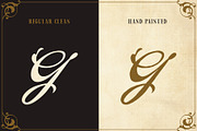 Veinline - Victorian Script, a Script Font by Burntilldead (Thumbnail 6 of 9)