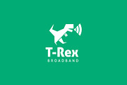 T-Rex Broadband Logo, a Branding & Logo Template by ashenterprise (Thumbnail 2 of 2)