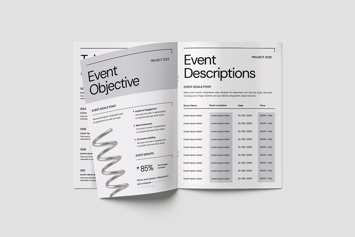 Project Business Proposal Template, a Brochure Template by TMint Play (Photo 5 of 8)