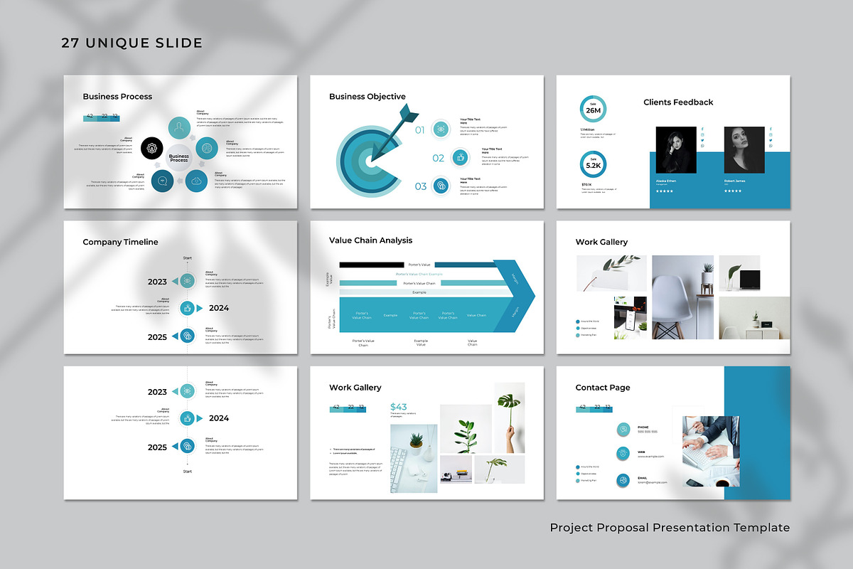 Project Proposal Presentation Templa preview 8