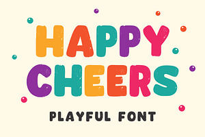 Happy Cheers, a Font by Limited.studio