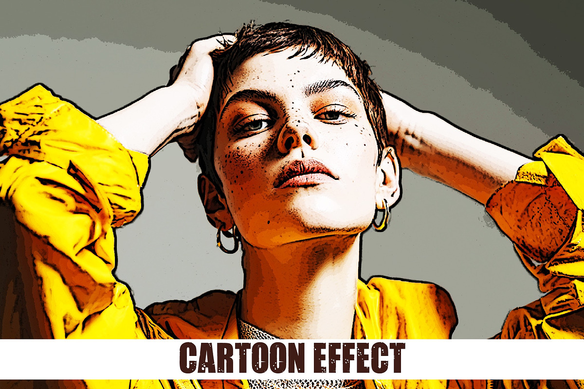Cartoon Photo Effect, a Layer Style Add-On by studiogstock (Photo 1 of 2)