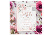 Purple & Pink Floral Mockup, a Mockup by Sunflower Day Love (Thumbnail 3 of 3)