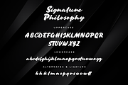 Signature Philosophy – Signature, a Script Font by Fikryal Studio (Thumbnail 11 of 11)