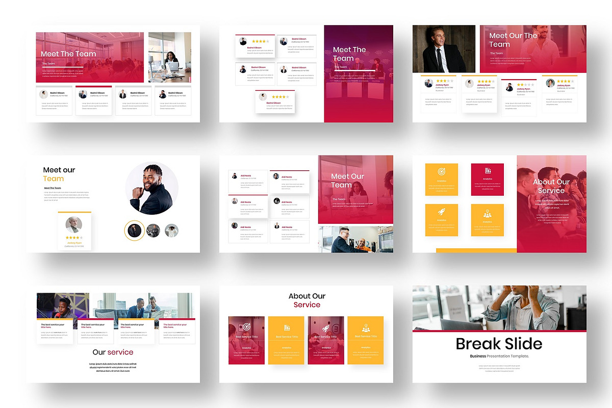 Bandar  – Business PowerPoint Templa, a Presentation Template by Dens Creative Studio (Photo 3 of 6)
