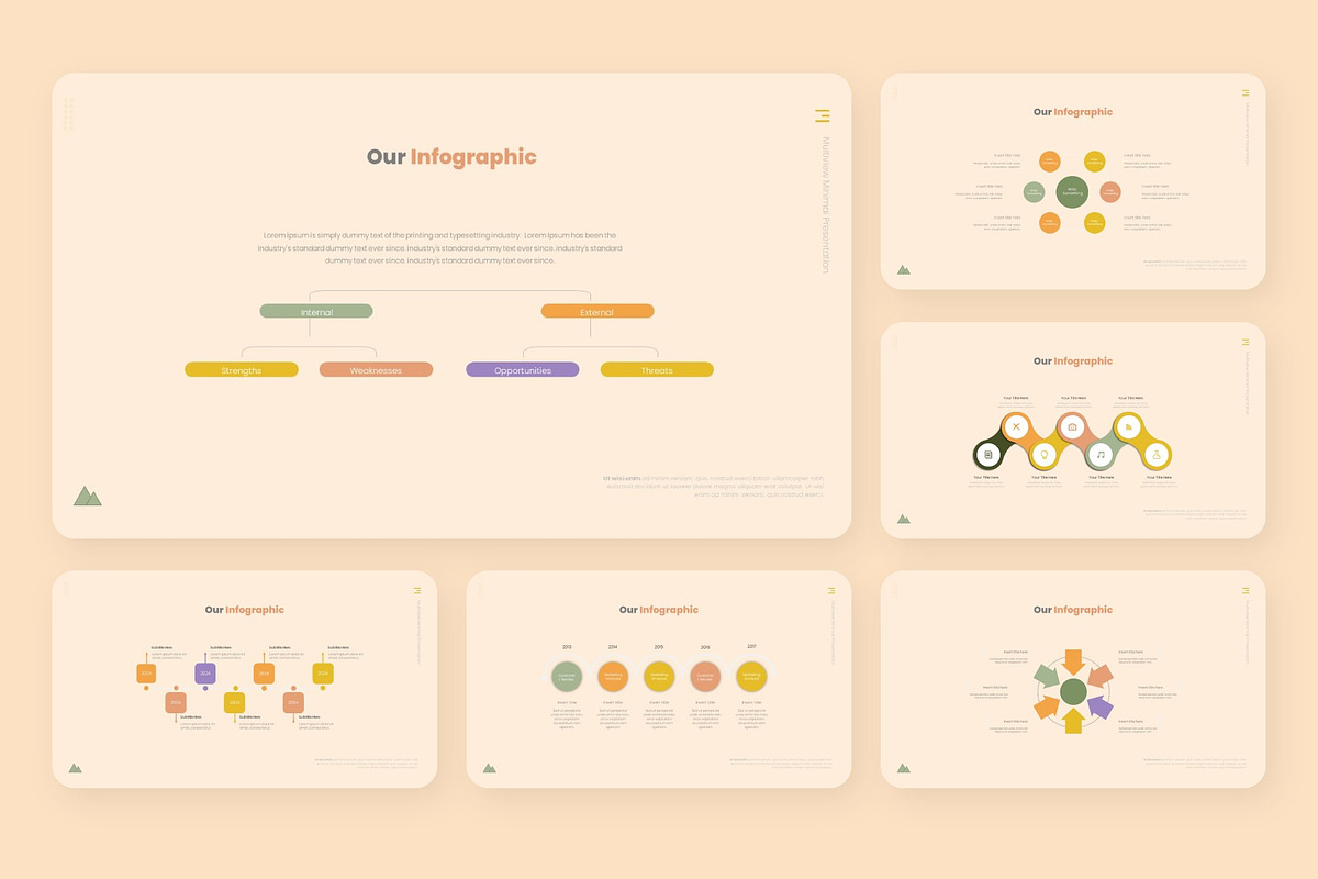 Minimalist Clean Powerpoint, a Presentation Template by NecrolitSlide