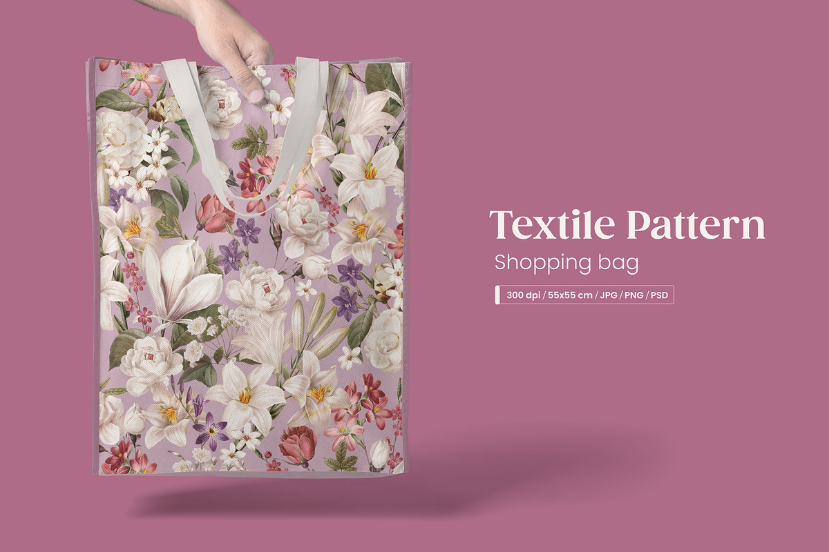 Petal Whisper Romantic Pattern, a Pattern Graphic by Yello_illustration (Photo 15 of 16)