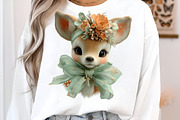 Spring flower animals clipart, an Illustration by SinaCreation (Thumbnail 7 of 11)