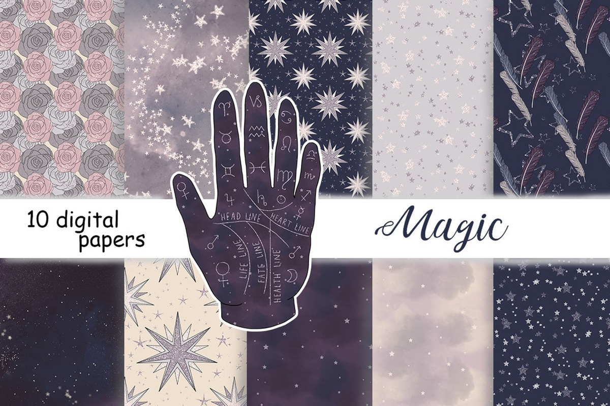 Magic Pattern, a Pattern Graphic by GlamArtZhanna (Photo 1 of 3)