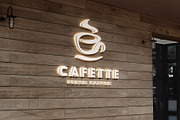 Logo Mockup on Wooden Facade 3D Sign, a Product Mockup by Asylab (Thumbnail 1 of 5)