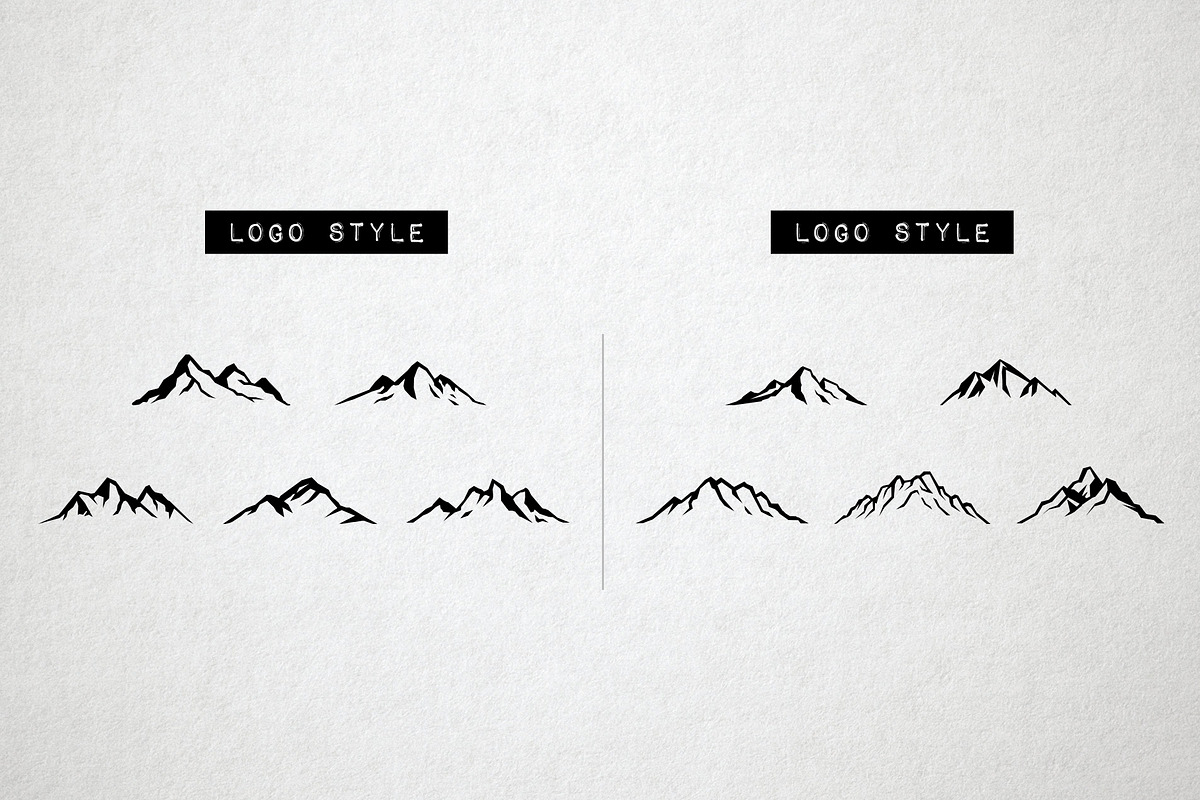 45 Mountain Icons - Logo Icons, an Icon by Hatch Design Workshop (Photo 8 of 12)