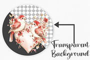 Watercolor Valentine's Day Clipart, an Illustration by Canvas Craft (Thumbnail 2 of 6)