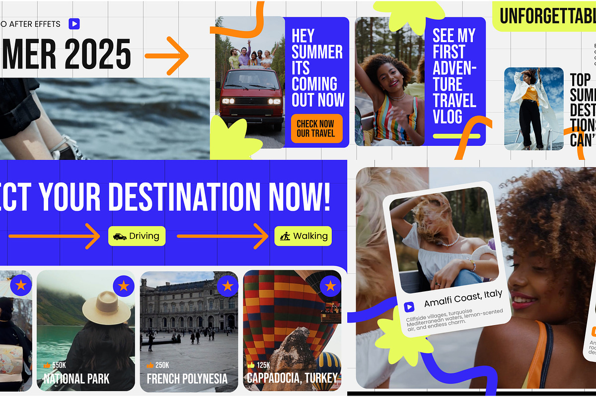 Photo Slide Show Summer Landscape, a Social Media Template by Loin Studio (Photo 1 of 2)