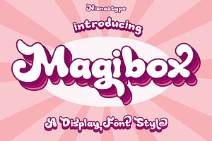 Magibox - A Display Bold Font