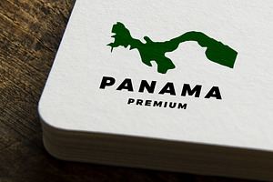 Panama Vector Map Logo Design, a Branding & Logo Template by mesuka