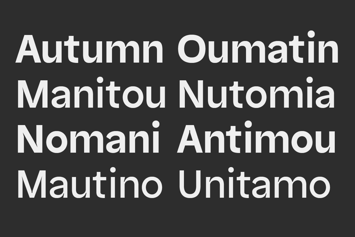 Nomixa Sans Serif Family, a Sans Serif Font by Yukita Creative (Photo 6 of 10)